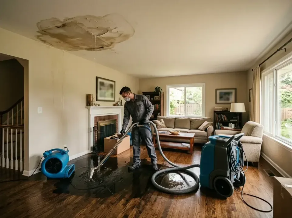 attic-pipe-burst-ceiling-drip-008 — frequently asked questions, Water Damage Restoration & Carpet Care in Iola, KS